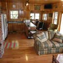 Cabin One - Living Room
