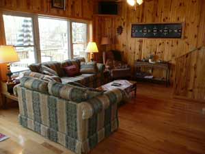 Cabin One Living Room